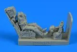 US Navy F/A-18E/F Pilot with ejection seat 1:48
