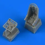 Ju 87 Stuka seats with safety belts 1:72