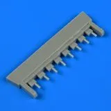 SAAB J-29 Tunnan gun barrels 1:48