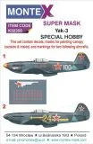 Yak-3 super mask for Special Hobby P.2 1:32