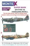 Spitfire Mk.V.b super mask für Hase./ Revell 1:32