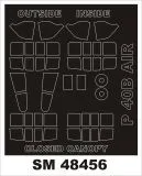 P-40B mask für Airfix 1:48