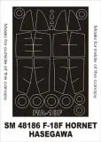 F/A-18F mask für Hasegawa 1:48
