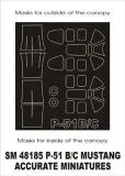 P-51B/C mask für ACC. Miniatures 1:48 P-51B/C mask für ACC. Miniatures 1:48