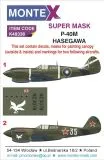 P-40M super mask für Hasegawa 1:48