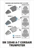 A-7 mask für Trumpeter 1:32 A-7 mask für Trumpeter 1:32