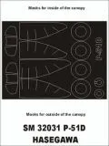 P-51D mask for Hasegawa 1:32
