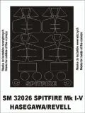 Spitfire Mk.I-V mask for Hasegawa/ Revell 1:32