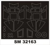 MOSQUITO VI mask für Tamiya 1:32