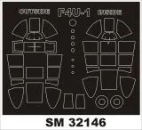 F4U-1 Corsair mask for Tamiya 1:32