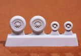 JAS-39C/D Gripen wheel set for REVELL 1:72