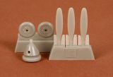P-39Q/N Propeller set and main wheels 1:72 P-39Q/N Propeller set and main wheels 1:72