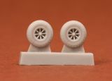 P-40N wheel set (27 diamond tread) 1:72