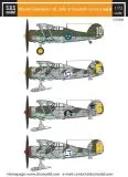 Gloster Gladiator in Swedish Service VOL.II 1:72 Gloster Gladiator in Swedish Service VOL.II 1:72