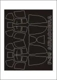 P-39 mask for Special Hobby 1:32 P-39 mask for Special Hobby 1:32
