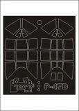 P-47D Razorback mask for Trumpeter 1:32 P-47D Razorback mask for Trumpeter 1:32