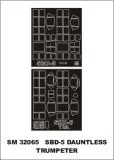 SBD-5 mask for Trumpeter 1:32 SBD-5 mask for Trumpeter 1:32