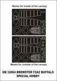 F2A-2 mask für Special Hobby 1:32