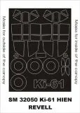 Ki-61 Hien mask für Revell 1:32