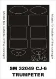 CJ-6 mask für Trumpeter 1:32