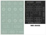 P-40B maxi mask für Airfix 1:48