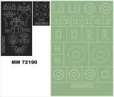 H.P. HALIFAX Mk.I/ II GR.II maxi mask für Revell 1:72