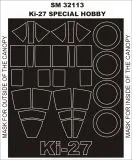 Ki-27 Nate mask für Special Hobby 1:32