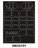 P-40N mask for Hasegawa 1:32