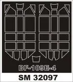Bf 109E-4 Mask for Eduard 1:32