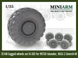 9A52-2 Smerch-M Wheels set Vi-203 (late) 1:35