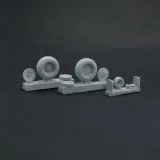 P-51 Mustang wheels set 1:32