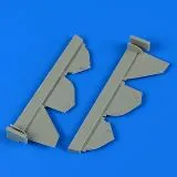 Defiant MK.I undercarriage covers for Airfix 1:48 Defiant MK.I undercarriage covers for Airfix 1:48