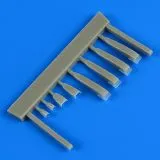 Kfir C2/C7 air scoops for AMK 1:48