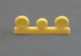 MiG-15 wheels 1:48 MiG-15 wheels 1:48