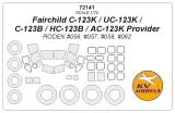 C-123/ HC-123 mask for Roden 1:72