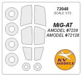 MiG-AT mask for Amodel 1:72