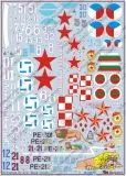 Perlaykov Pe-2/ Pe-3 "Buck" family decals 1:48