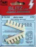 German Jerry Cans - Kraftstoffkanister 20l 1:72