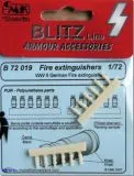 German Fire extinguishers WW II 1:72