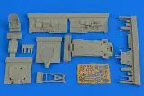 P-40B Warhawk cockpit set for Airfix 1:48