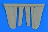 Ki-61 Id control surfaces for Tamiya 1:48