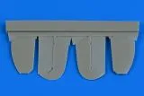 Spitfire Mk.IX control surfaces (metal) for Eduard 1:72
