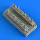 Ju 87B Stuka exhaust - oval type for Airfix 1:48 Ju 87B Stuka exhaust - oval type for Airfix 1:48