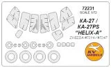 Ka-27 mask for Zvezda 1:72