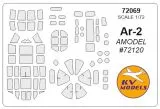Ar-2 mask for Amodel 1:72