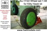 Su-17/22 wheels 1:48 Su-17/22 wheels 1:48