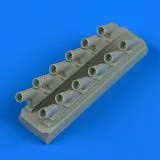 Spitfire Mk. IX exhaust - oval type for Revell 1:32 Spitfire Mk. IX exhaust - oval type for Revell 1:32