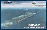 Biber (U-Boot) - German Midget Submarine 1:72 Biber (U-Boot) - German Midget Submarine 1:72