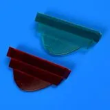 Bf 109F/G position lights for Eduard 1:48