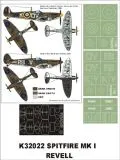Spitfire Mak.I super mask for Revell/ Hasegawa 1:32